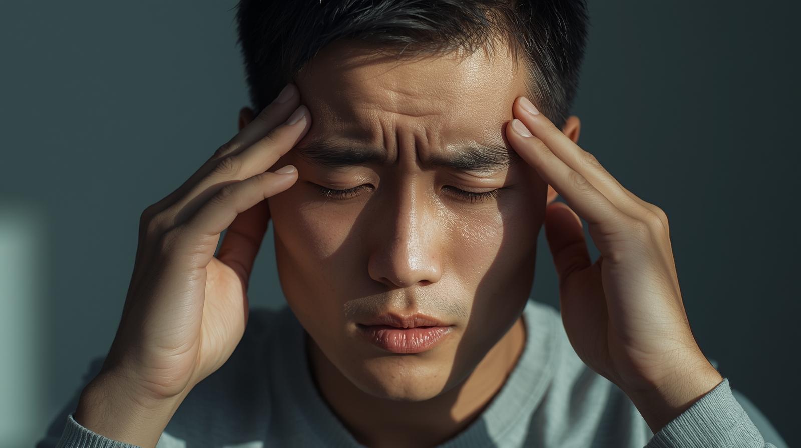 Can You Creat Ean Image Of A Patient With A Migraine